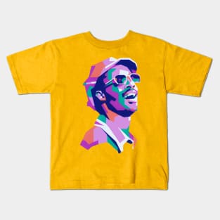 Stevie wonder WPAP Kids T-Shirt